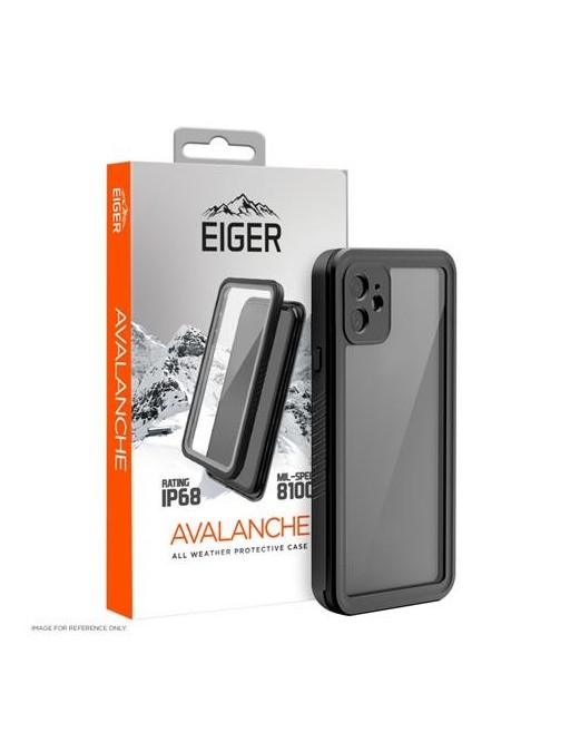 Eiger iPhone 12 Mini Outdoor Cover "Avalanche" Schwarz (EGCA00264)