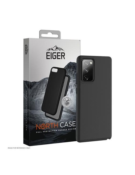 Eiger Galaxy S20 FE North Case Premium Hybrid Schutzhülle Schwarz (EGCA00268)