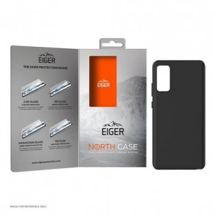 Eiger Galaxy S20 FE North Case Premium Hybrid Schutzhülle Schwarz (EGCA00268)