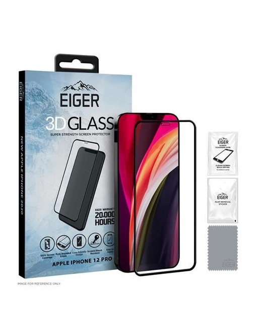 Eiger Apple iPhone 12 / 12 Pro Display-Glas "3D Glass" (EGSP00622)