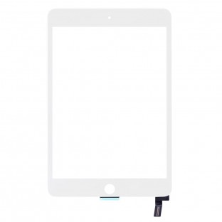 iPad Mini 4 Touchscreen vetro digitalizzatore bianco (A1538, A1550)