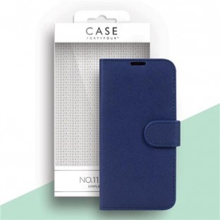 Case 44 Étui pliable avec porte-cartes de crédit pour iPhone 12 / 12 Pro Bleu (CFFCA0475)
