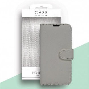 Case 44 Étui pliable avec porte-cartes de crédit pour iPhone 12 / 12 Pro Gris (CFFCA0478)