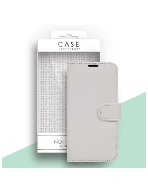 Case 44 faltbare Hülle mit Kreditkarten-Halterung für das iPhone 12 / 12 Pro Weiss (CFFCA0479)