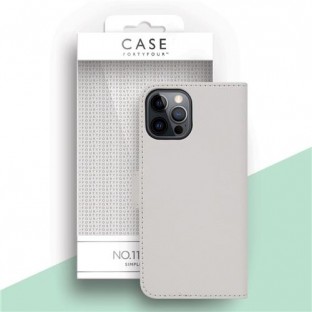 Case 44 Étui pliable avec porte-carte de crédit pour iPhone 12 / 12 Pro Blanc (CFFCA0479)
