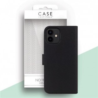 Case 44 Étui pliable avec porte-cartes de crédit pour iPhone 12 Mini Noir (CFFCA0467)