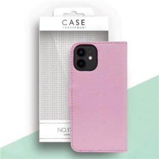 Case 44 foldable case with credit card holder for iPhone 12 Mini Pink (CFFCA0465)