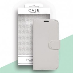 Case 44 custodia pieghevole con porta carte di credito per iPhone 12 Mini Bianco (CFFCA0462)