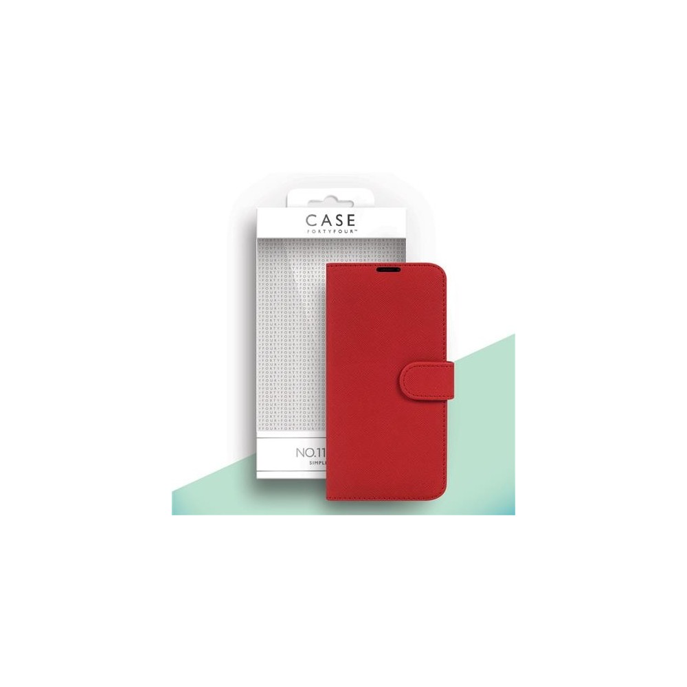 Case 44 custodia pieghevole con porta carte di credito per iPhone 12 Pro Max Red (CFFCA0452)
