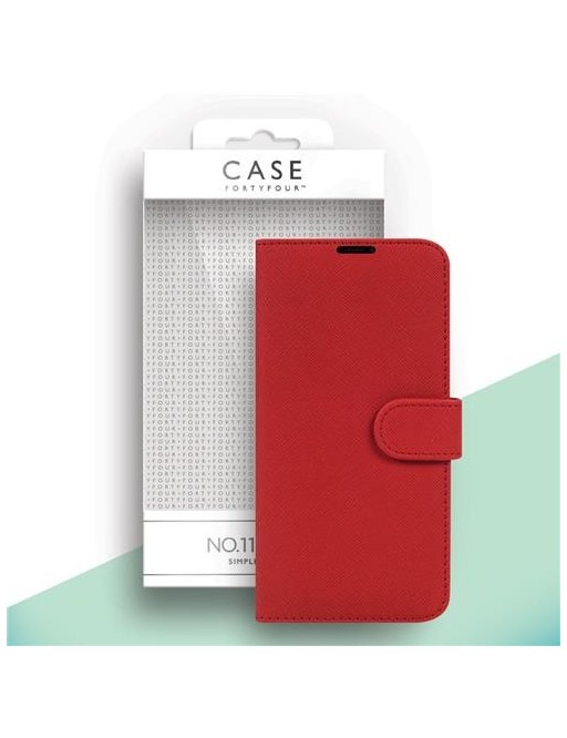 Case 44 foldable case with credit card holder for iPhone 12 Pro Max Red (CFFCA0452)