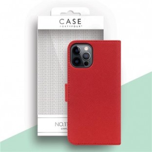 Case 44 foldable case with credit card holder for iPhone 12 Pro Max Red (CFFCA0452)