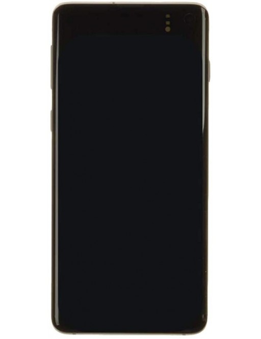 Samsung Galaxy S10 LCD Digitizer Ersatzdisplay + Rahmen Vormontiert Schwarz