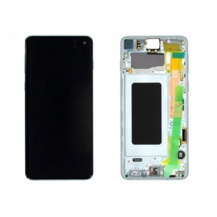Samsung Galaxy S10 LCD Digitizer Replacement Display + Frame Preassembled Green