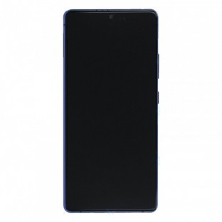 Samsung Galaxy S10 Lite LCD Digitizer Replacement Display + Frame Preassembled Silver