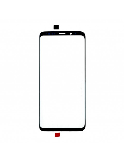 Glas mit Rahmen für Samsung Galaxy S9 Plus Schwarz