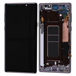 Samsung Galaxy Note 9 LCD digitalizzatore sostituzione display + telaio preassemblato rame