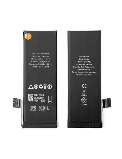 batterie iPhone 5S - Batterie 3.82V 1560mAh (A1453, A1457, A1518, A1528, A1530, A1533)