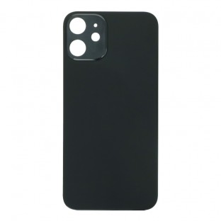 iPhone 12 Mini Couvercle arrière de batterie Couvercle arrière noir "Big Hole" (A2176, A2398, A2400, A2399)