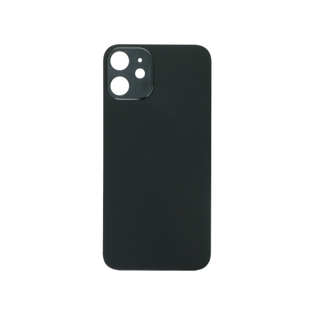 iPhone 12 Mini Back Cover Battery Cover Back Cover Black "Big Hole" (A2176, A2398, A2400, A2399)
