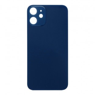 iPhone 12 Mini Backcover Akkudeckel Rückschale Blau "Big Hole"