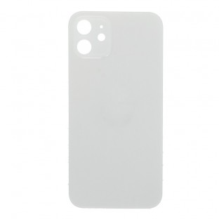 iPhone 12 Mini Backcover Akkudeckel Rückschale Weiss "Big Hole"