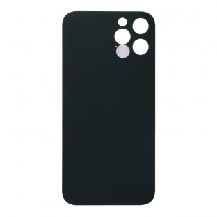 iPhone 12 Pro Back Cover Battery Cover Back Cover Black "Big Hole" (A2341, A2406, A2408)