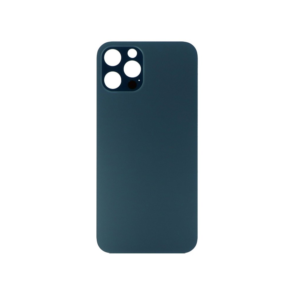 iPhone 12 Pro Backcover Akkudeckel Rückschale Blau "Big Hole" (A2341, A2406, A2408)