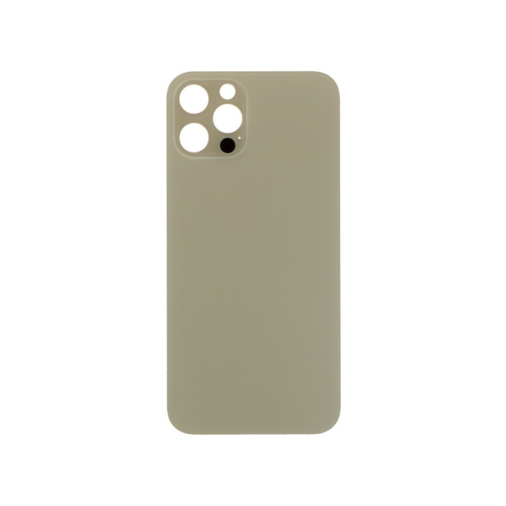 iPhone 12 Pro Backcover Akkudeckel Rückschale Gold "Big Hole" (A2341, A2406, A2408)