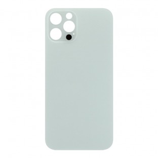 iPhone 12 Pro Backcover Akkudeckel Rückschale Silber "Big Hole" (A2341, A2406, A2408)