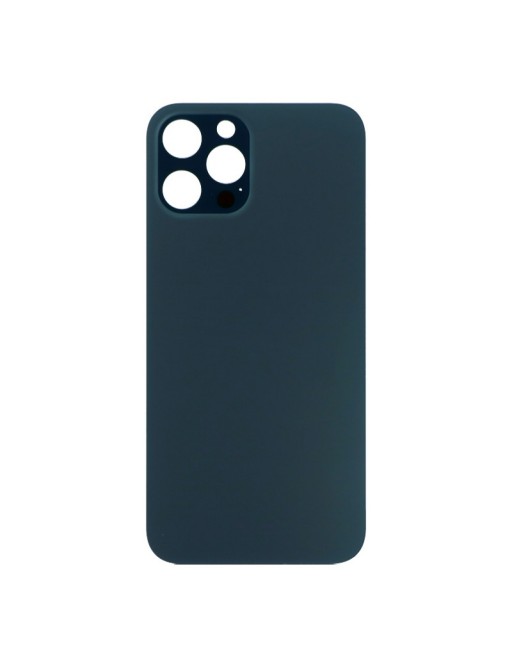 iPhone 12 Pro Max Backcover Battery Cover Back Shell Blu "Big Hole" (A2342, A2410, A2412, A2411)