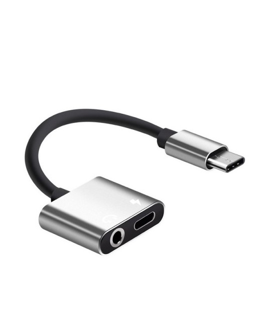 Adaptateur USB-C vers Jack 3.5mm Original Apple - Blanc - Français