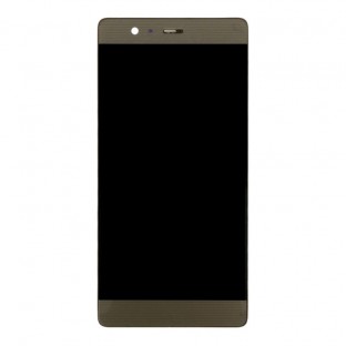 Huawei P9 Plus LCD display di ricambio oro con cornice preassemblata