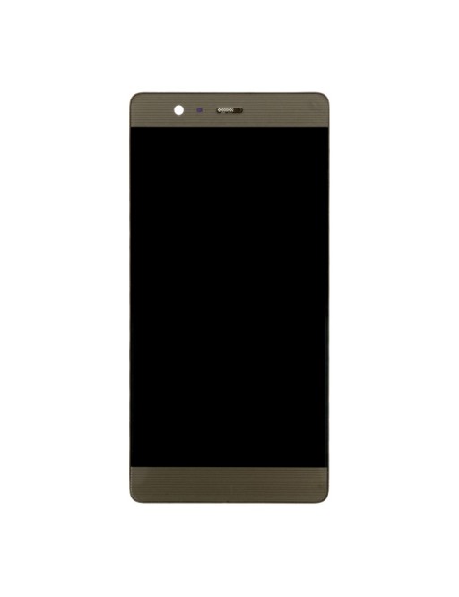 Huawei P9 Plus LCD Ersatzdisplay Gold mit Rahmen vormontiert