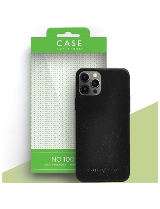 Case 44 ökologisch abbaubares Backcover für iPhone 12 Pro Max Schwarz (CFFCA0456)