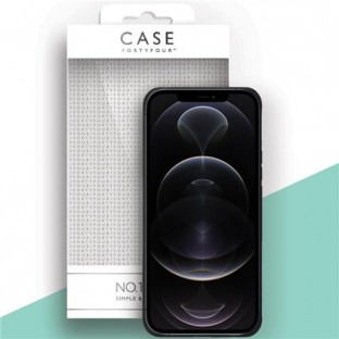 Case 44 Coque en silicone pour iPhone 12 Pro Max Noir (CFFCA0449)