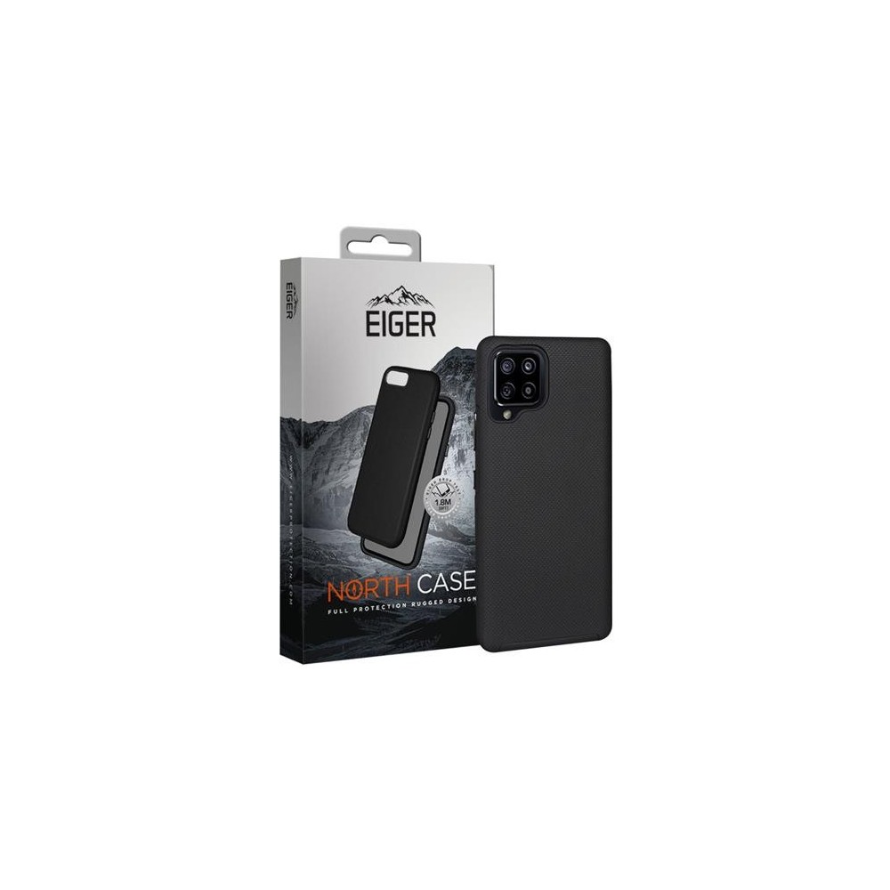 Eiger Samsung Galaxy A42 North Case Premium Hybrid Schutzhülle Schwarz (EGCA00276)