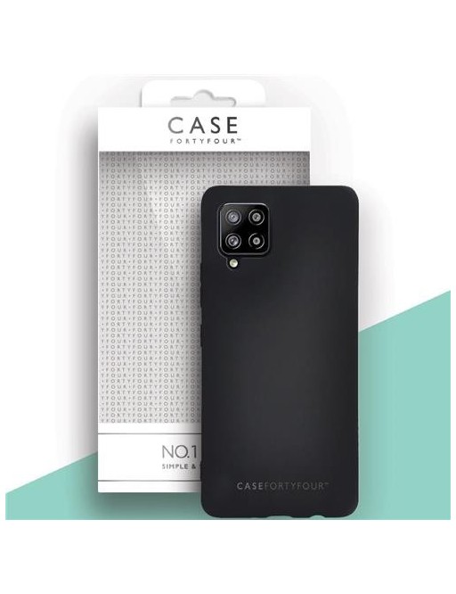 Case 44 Cover posteriore in silicone per Samsung Galaxy A42 Nero (CFFCA0532)