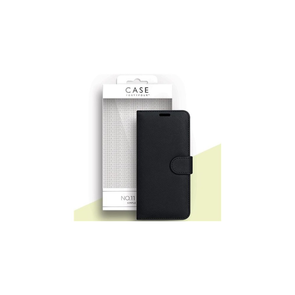 Case 44 Étui pliable avec porte-cartes de crédit pour le Samsung Galaxy A42 Noir (CFFCA0533)