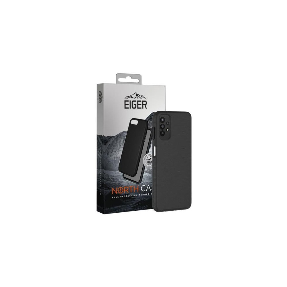 Eiger Samsung Galaxy A32 5G North Case Premium Hybrid Schutzhülle Schwarz (EGCA00296)