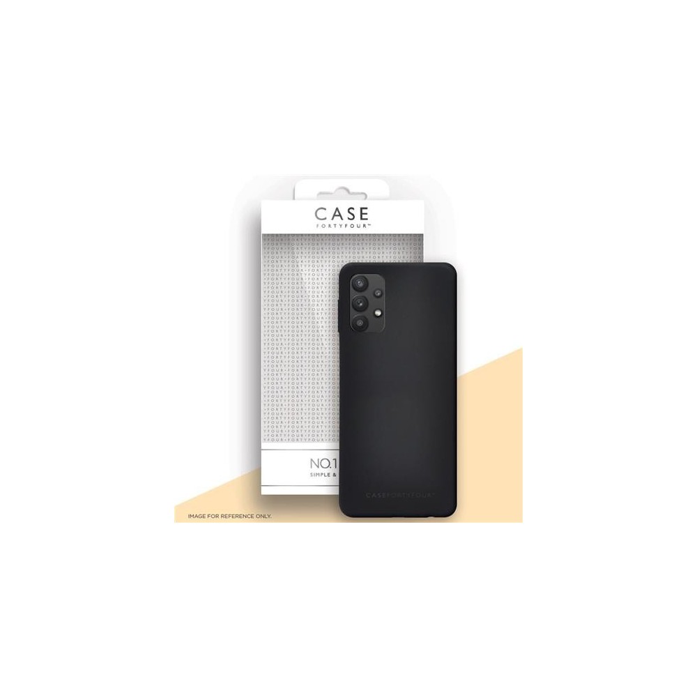 Case 44 Coque en silicone pour Samsung Galaxy A32 5G Noir (CFFCA0584)