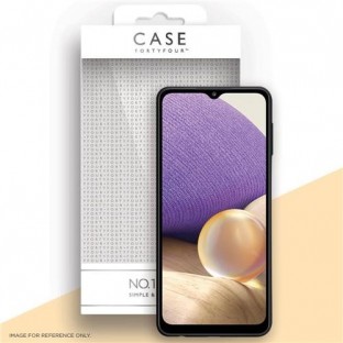 Case 44 Cover posteriore in silicone per Samsung Galaxy A32 5G Nero (CFFCA0584)