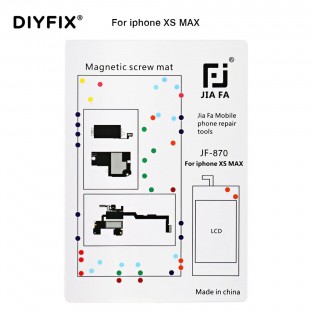 Magnetische Schraubenhalter-Matte für iPhone XS Max