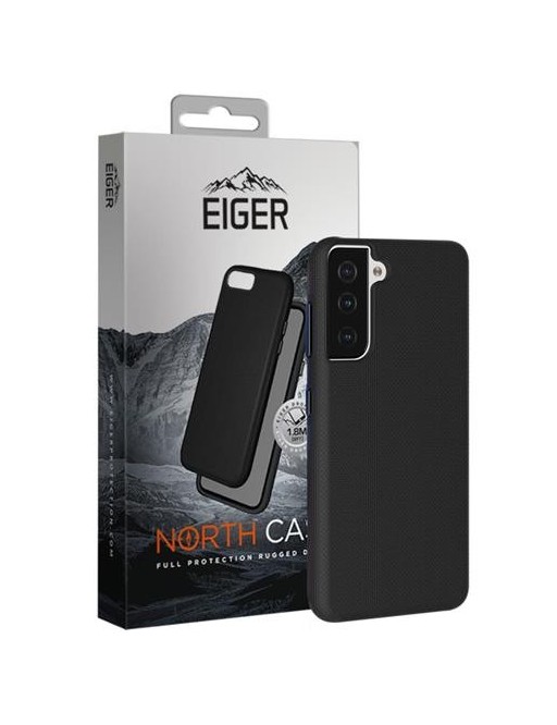 Eiger Galaxy S21 Plus North Case Premium Hybrid Schutzhülle Schwarz (EGCA00292)