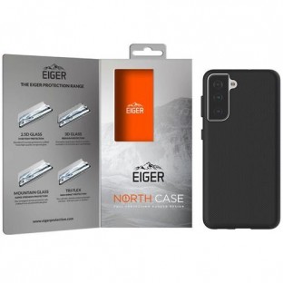 Eiger Galaxy S21 Plus North Case Premium Hybrid Schutzhülle Schwarz (EGCA00292)
