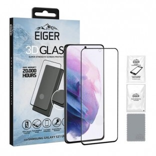 Eiger Samsung Galaxy S21 Ultra 3D Glass Display Protection Glass Full Screen (EGSP00714)