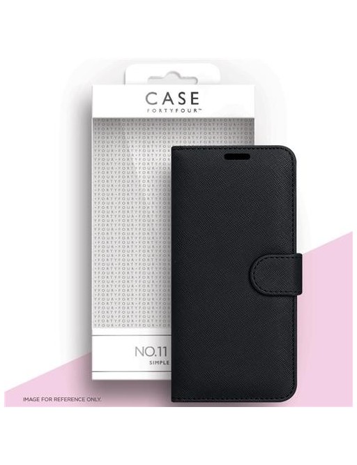 Case 44 Étui pliable avec porte-cartes de crédit pour le Samsung Galaxy S21 Ultra Black (CFFCA0556)