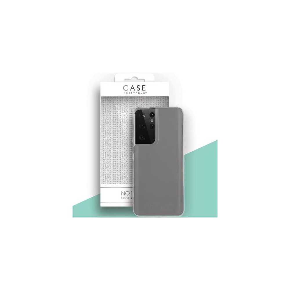 Case 44 Coque en silicone pour Samsung Galaxy S21 Ultra Transparent (CFFCA0542)