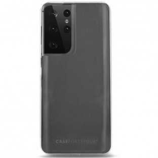 Case 44 Silicone Backcover for Samsung Galaxy S21 Ultra Transparent (CFFCA0542)