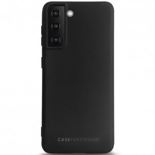 Case 44 Coque en silicone pour Samsung Galaxy S21 Plus Noir (CFFCA0548)