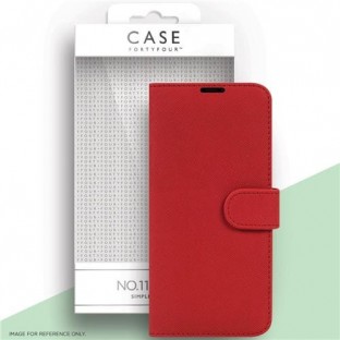 Case 44 faltbare Hülle mit Kreditkarten-Halterung für das Samsung Galaxy S21 Plus Rot (CFFCA0563)